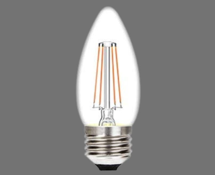 Luker Led Filament Lamp  Warm White Light